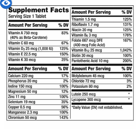 Centrum Silver Adults 50+ Multivitamin, 325 Tablets 銀寶善存 50+ 325粒