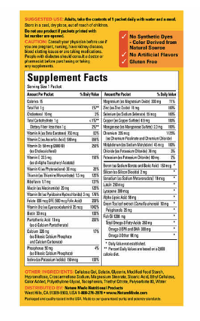 Nature Made Diabetes Health Pack, 60 Packets 糖尿膳食健康包 Diabetes Health Pack 60包