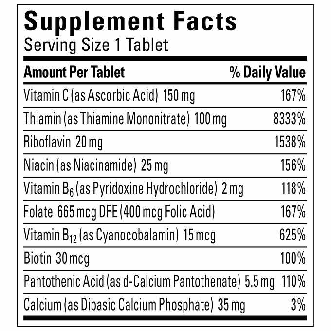 Nature Made Super B-Complex, 460 Tablets 萊萃美 超級B群 460 顆