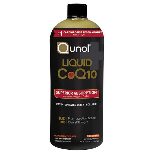 Qunol Liquid CoQ10 100 mg., 30.4 Ounces 液體輔酶 100 mg / 900mL