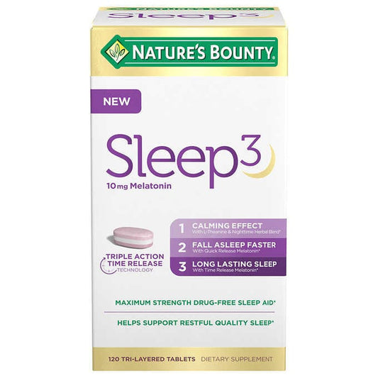 Nature’s Bounty 自然之寶 Sleep3 120顆