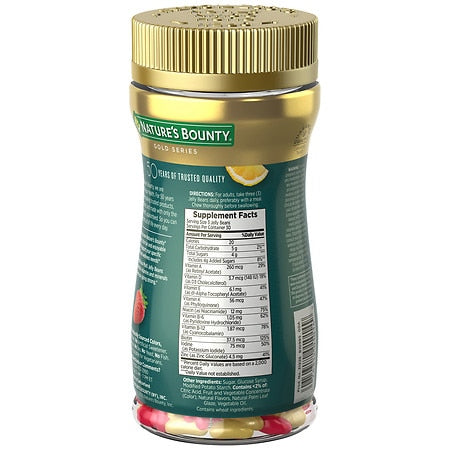 Nature's Bounty Multi Jelly Beans 自然之寶維他命雷根糖 90 入