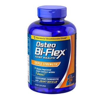 Osteo Bi-Flex Triple Strength, 200 Tablets Osteo Bi-Flex Triple Strength Joint Health 三倍強效葡萄糖胺 含 軟骨素和MSM (200 顆)